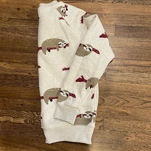 Cute and cozy sloth sweatshirt